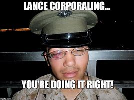 Image result for Lance Corporal Salute Meme