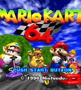 Image result for mario karts 64 roms