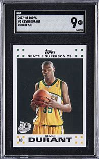 Image result for Retro Series Kevin Durant Card