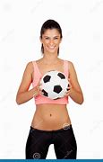 Image result for Soccer Ball Cool Girl