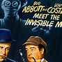 Image result for Invisible Man Old Movie