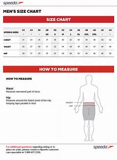 Speedo Size Charts