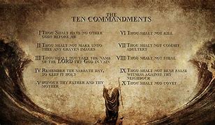 Image result for 10 Commandments Wallpaper