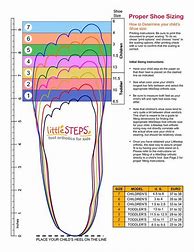 Image result for Shoe Size Print Out