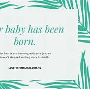 Image result for Baby Arrival Announcement