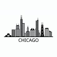 Image result for Chicago Skyline Poster