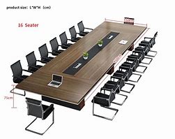 Image result for 20-Person Boardroom Table
