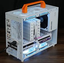 Image result for Horizontal Computer Case mATX
