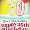 Image result for 30th Birthday Card Messages