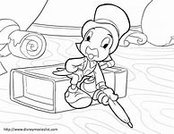 Image result for Jiminy Cricket Coloring Pages