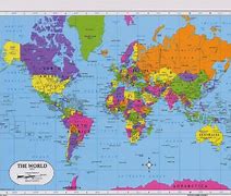 Image result for World Map USA United States