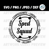 Image result for Sped Squad SVG