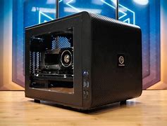 Image result for MSI AIO Cooler On Thermaltake Cube Case