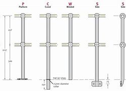 Image result for Handrail Stanchion