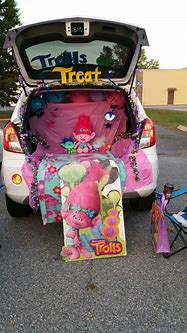 Image result for Trolls Trunk or Treat Ideas