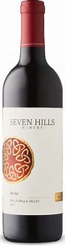 Image result for Seven Hills Merlot Columbia Valley