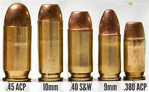 Image result for 10Mm vs 45ACP Pistols