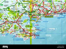 Image result for Map of Poole England UK
