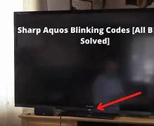 Image result for Sharp AQUOS 55 Troubleshooting Codes