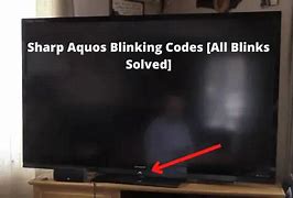 Image result for Blink Codes On Sharp AQUOS
