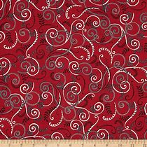 Image result for Red and Black Swirl Fabric