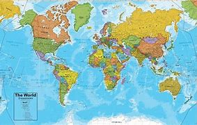 Image result for A3 World Map Template
