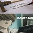 Image result for L Death Note Meme