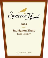 Image result for Sparrow Hawk Sauvignon Blanc