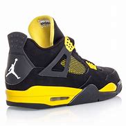 Image result for Jordan Retro 4 Yellow and Black