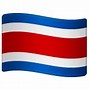 Image result for Costa Rica Flag Emoji