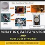 Image result for Quartz Watch Parts
