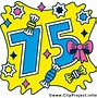 Image result for 75 ClipArt