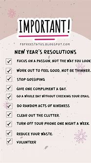 Image result for Happy New Year Resolutions