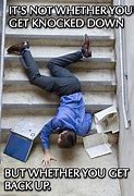 Image result for Falling Down Stairs Meme