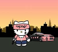 Image result for Hello Kitty Drawing Hood