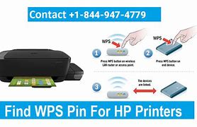 Image result for Where to Find WPS PIN On HP Printer 4100