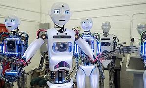Image result for Robot-Human Factory