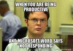 Image result for Microsoft Word Meme
