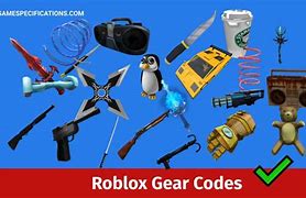 Image result for Roblox Admin Gear Codes Gun