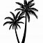 Image result for Printable Palm Tree Silhouette