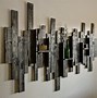 Image result for Rustic Wood and Metal Wall Art