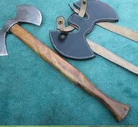 Image result for Damascus Steel Axe