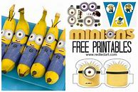 Image result for Free Minion Printables Despicable Me