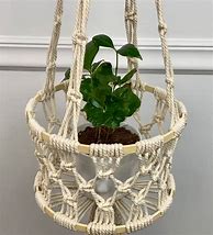 Image result for Simple Macrame Hanging Basket
