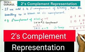 Image result for 2's Complement Form