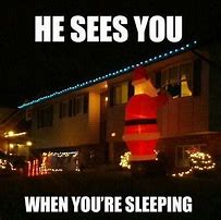 Image result for Santa Back Door Meme