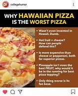 Image result for Italian-American Pineapple Pizza Meme