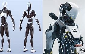 Image result for Full Length Picture of Futuristic Humanoid Robot