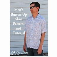 Image result for Men's Button Down Shirt Sewing Pattern Free