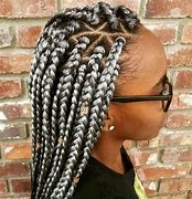 Image result for Braids with Natural Hair